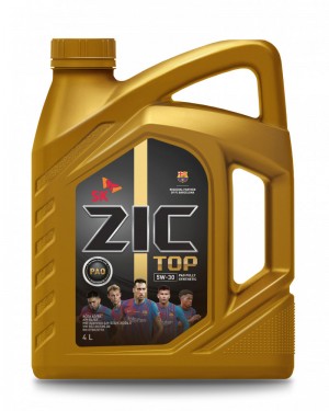 Масло моторное ZIC TOP SL/CF/A3/B4 5W30 синт.4л 162681 ZIC
