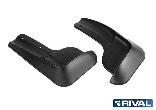 брызговики передние!термоэластопласт\Mitsubishi Outlander III рестайлинг 14-18 1 24002001 RIVAL