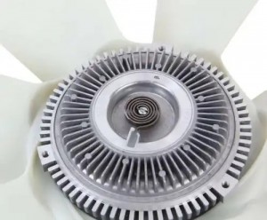 Вентилятор УАЗ-3163 с вязкостной муфтой в сборе Н/О (пластик, 7 лопастей) MEGAPO 130-12-035 MEGA POWER