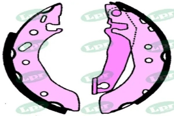 Комплект тормозных колодок 06030 06030 LPR