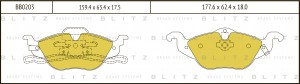 OPEL ASTRA G 98> BB0203 BLITZ