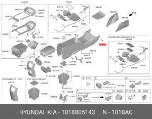 Саморез HYUNDAI OE 1018805143 HYUNDAI KIA