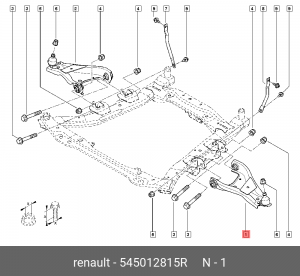 DUSTER (2012>) 54 50 128 15R RENAULT