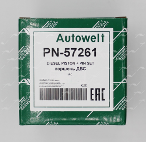 PN-57261 поршень 0.40 FIAT/IVECO F1AE0481 2.3 JTD PN-57261 AUTOWELT