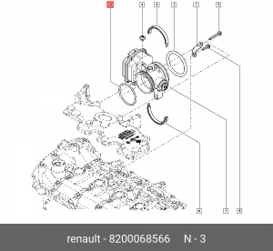 NISSAN 8200068566 RENAULT