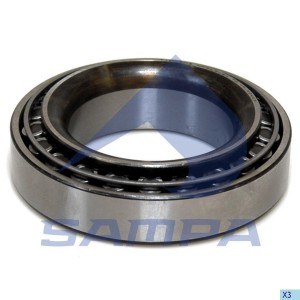 Подшипник ступицы ROR LM9000 внутренний/наружный (82х140х37.53) SAMPA 085.072 SAMPA