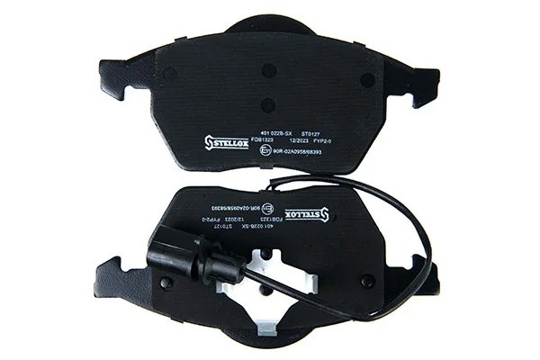 колодки диск. пер. с антис.пл.!\ BRILLIANCE M1, M2, Audi A4 99>/A6 1.8-3.0/2.5TD 1590 000B-SX STELLOX