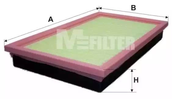 фильтр воздушный!\ Nissan Almera/Primera/Sunny 1.7D-2.2Di/DCi 90> K168 MFILTER AUTOMOTIVE FILTERS