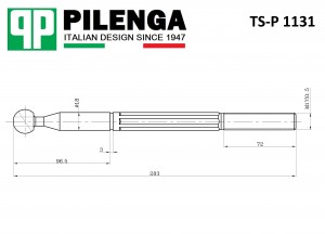 Рулевая тяга MAZDA 3, MAZDA 5 TS-P1131 TSP1131 PILENGA