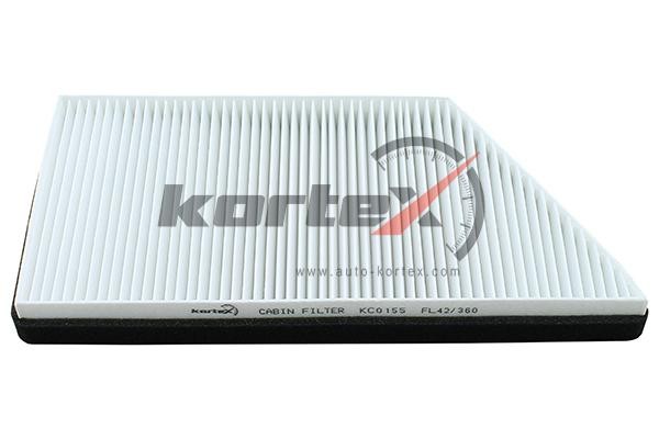 Фильтр салонный PEUGEOT 206 KC0155 KC0155 KORTEX