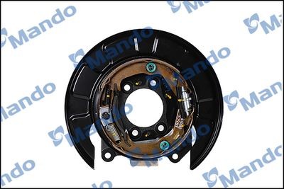 Щит тормоза HYUNDAI Getz (02-) задний левый (с колодками) MANDO EX583101C810 MANDO