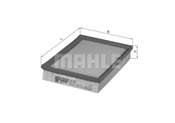 Фильтр салона LA99 MAHLE KNECHT