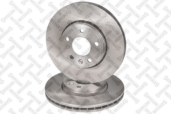 диск торм. пер. !\ Renault Trafic, Opel Vivaro 2.0/1.9D/2.5D 01> 6020-3639V-SX STELLOX