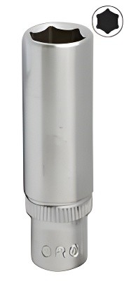 1/4 Головка длин. 6гр. 12мм 5255012 FORCE