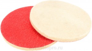 Круг полировальный на липучке 150x6мм войлок 2шт. АВТОДЕЛО 44065 AVTO DELO