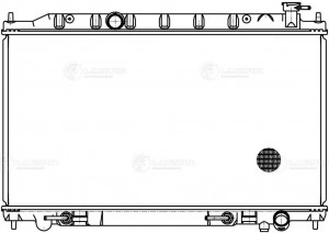 Радиатор охл. для а/м Nissan Teana J31 (03-) (LRc 1403) LRC 1403 LUZAR
