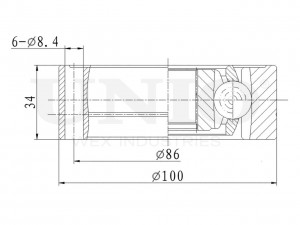ШРУС внутренний CVJ-30017 UNIO