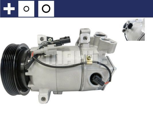 компрессор кондиционера!\ MB Vito 638 2.2DCI 99-03 ACP 42 001S MAHLE KNECHT