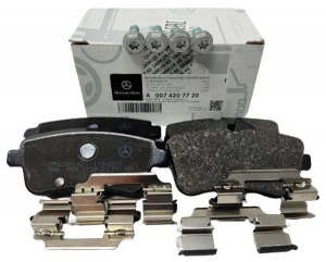 колодки дисковые задние!\ MB A0074207720 MERCEDES BENZ