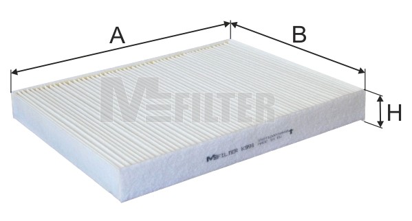 фильтр салона!\ VW Caravelle 2.0/1.9TDi/2.0TDi/T5 03> K991 MFILTER AUTOMOTIVE FILTERS