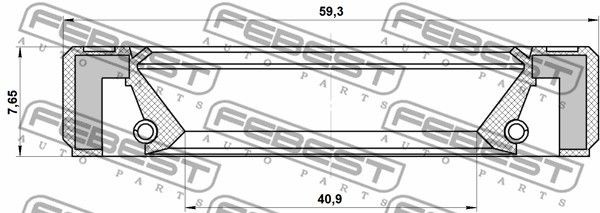 NISSAN ALMERA CLASSIC (2006>) 95GBY-42590808R FEBEST