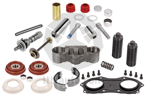 р/к диcк.тормоза!36(мр)напр.114/64,втулка мет H20,винты85/70,пыльн.кр\KNORR SN7/ 19018 TTT AUTO