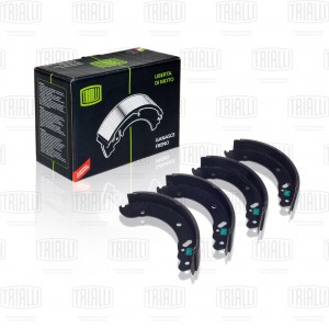 Колодки тормозные ГАЗ-3302,ГАЗель Next задние (4шт.) TRIALLI GF 238 TRIALLI