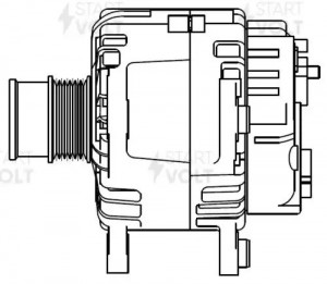 Генератор 140A LG 1839 START VOLT