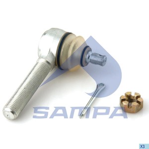 Наконечник MAN IVECO VOLVO КАМАЗ тяги КПП правый М14х1.5 L=85мм SAMPA 100.006 SAMPA