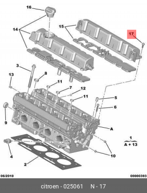 болт! с буртиком M6x100\ Citroen C4/C5/C6/C8, Peugeot 206/306/307/308/406 0250 61 CITROEN PEUGEOT