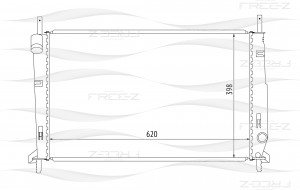 Радиатор FORD Mondeo 98- KK0150 KK0150 FREE Z