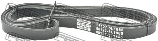 Ремень поликлиновой 5 клинов BMW 3 E36 1989-2000 88127-5L1885 88127-5L1885 FEBEST
