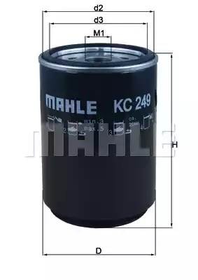Фильтр топливный грубой очистки KC249D MAHLE KNECHT