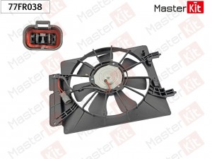 Вентилятор охлаждения радиатора Honda CR-V III (RE_)/JAZZ II (GD_, GE3, GE2) 200 77FR038 MASTER KIT