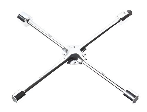 Ключ баллонный крестообразный 17х19х21х22мм 1/2" L=400мм ROCKFORCE RF681B400 ROCK FORCE