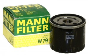 RENAULT LAGUNA/MEGANE/MASTER D=76/ H=63/ M20x1.5 W79 MANN FILTER