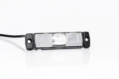 Фонарь габаритный белый LED с проводом 2x075 мм FT017BLED FRISTOM