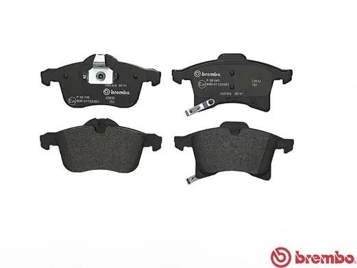 P59045 колодки дисковые! п.\ Opel Meriva 1.4-1.7DTi 03> P59045 BREMBO