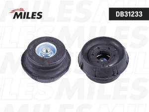Опора амортизатора передняя (опора+подшипник+пластина с гайкой) NISSAN/RENAULT ( DB31233 MILES