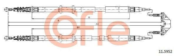OPEL ASTRA H (2004-2009) 92115952 COFLE
