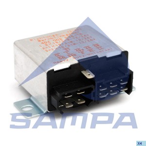 Реле поворотов контакты 4+6+1 202107 SAMPA