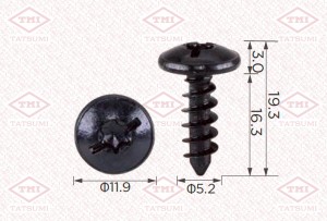 Клипса автомобильная [упаковка 10 штук] TJB1815 TJB1815 TATSUMI