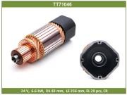 якорь стартера! средний L245\ Iveco, MAN, RVI, Scania, Volvo TT71046 TESLA TECHNICS