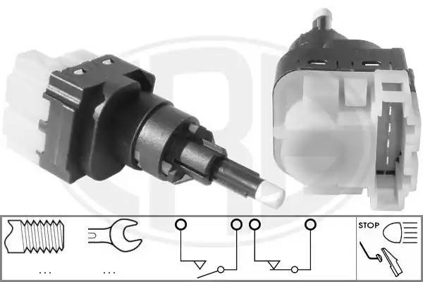 Датчик включения стоп-сигнала AUDI/VW 03- 330545 330545 ERA