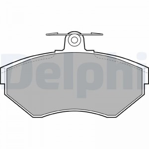 LP1410 колодки дисковые п.\ VW Passat 1.6-2.3/1.9TD 96-00 LP1410 DELPHI
