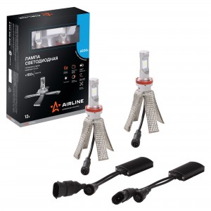 Лампа H11 LED кмпл 2шт. светодиодная ALED-H11-05 AIRLINE