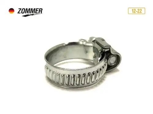 Хомут червячный 12-22 мм 1222 ZOMMER