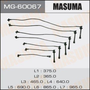 к-кт проводов!\ Toyota Land Cruiser 4.5 24V 1FZ-FE 92> MG-60067 MASUMA