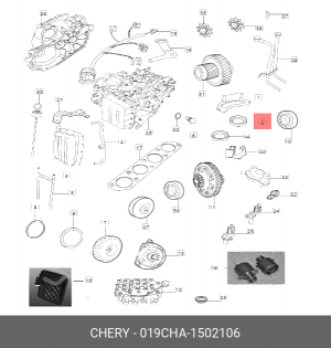 CHERY TIGGO 3 (T11) (2016-2020) 019CHA-1502106 CHERY