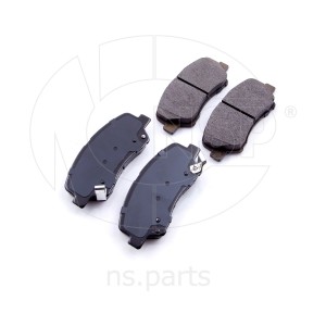 Колодки тормозные HYUNDAI Solaris (11-) KIA Rio (11-) передние (4шт.) NSP NSP02581014LA00 NSP